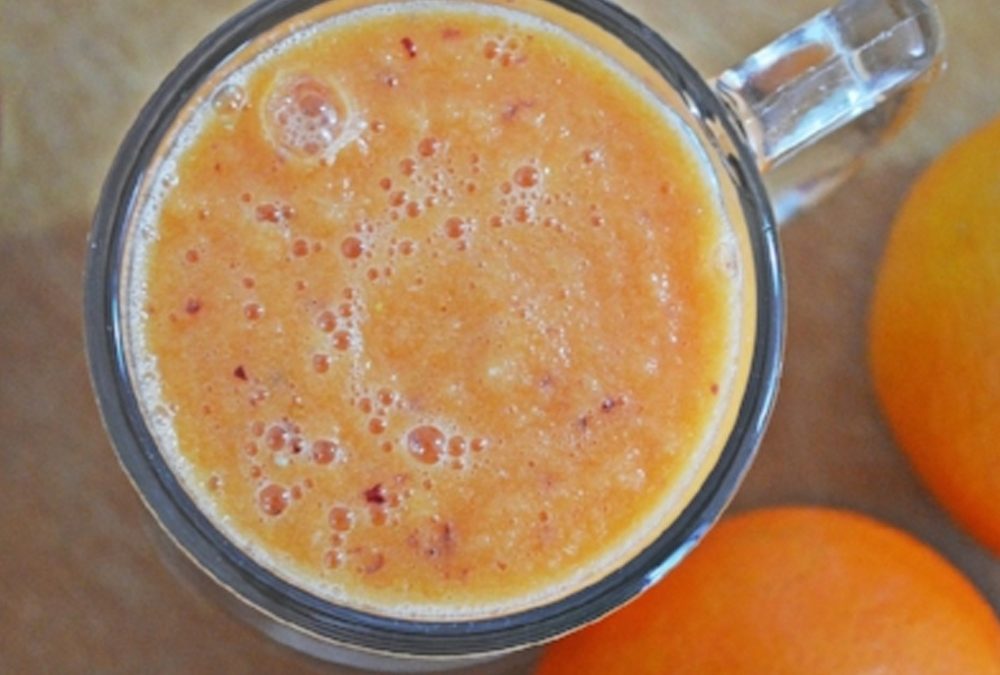 Blood orange citrus smoothie