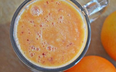 Blood orange citrus smoothie