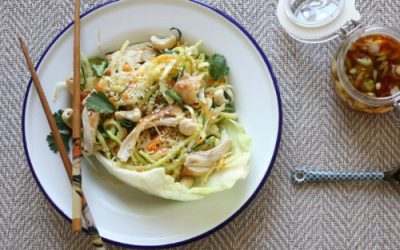 Courgetti chicken noodles