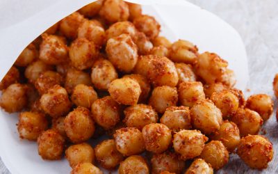 Roasted spicy chickpeas