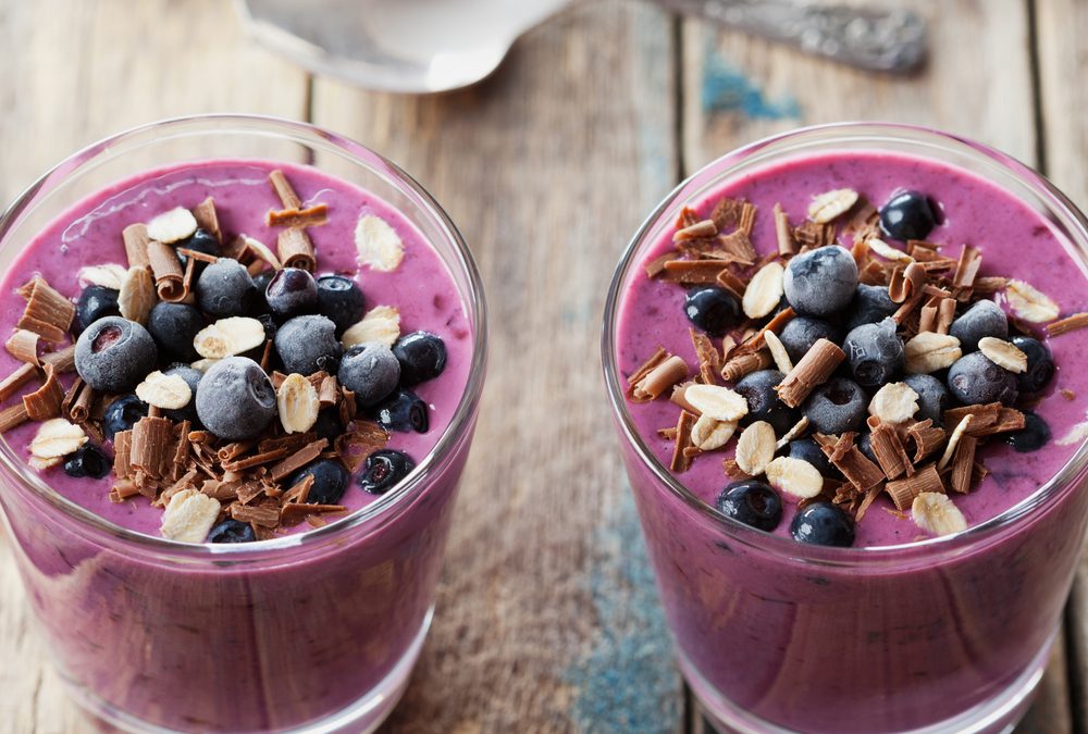 Super berry breakfast pot