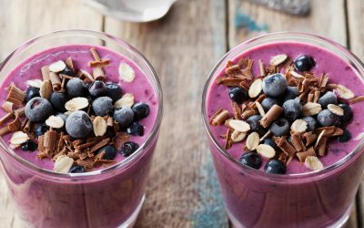 Super berry breakfast pot