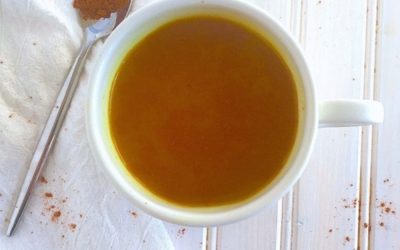 Turmeric, ginger and cinnamon tea