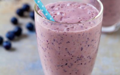 Blueberry smoothie