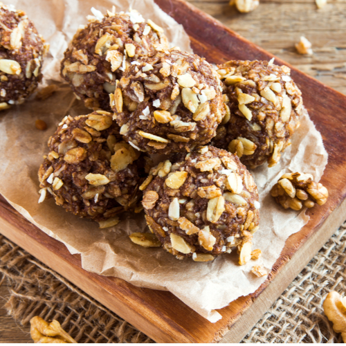 Cacao & brazil nut energy balls