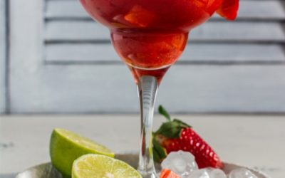 Virgin strawberry daiquiri