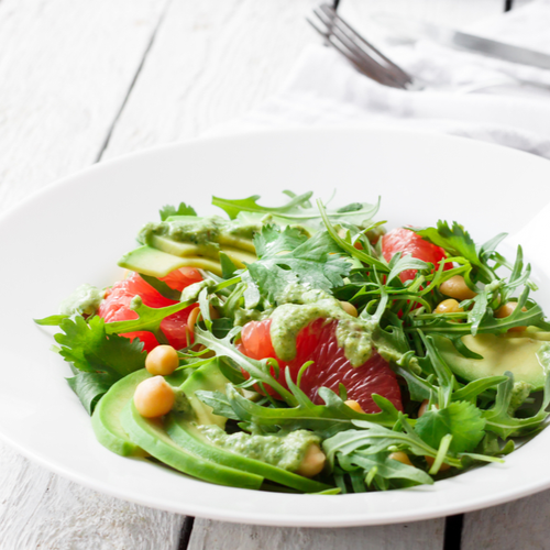 Dreamy avocado dressing (for salad)