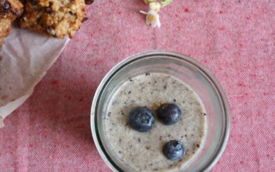 Berry and spinach smoothie