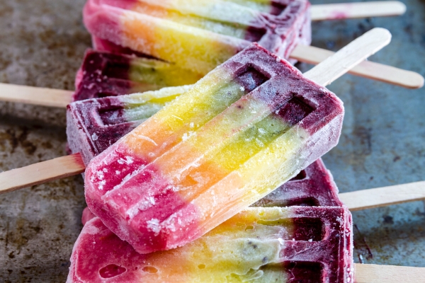 Truly delicious ice lollies and ice cream