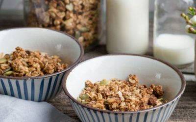 Peanut Butter and Cinnamon Granola