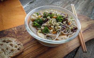 Miso Soba Noodle Bowl